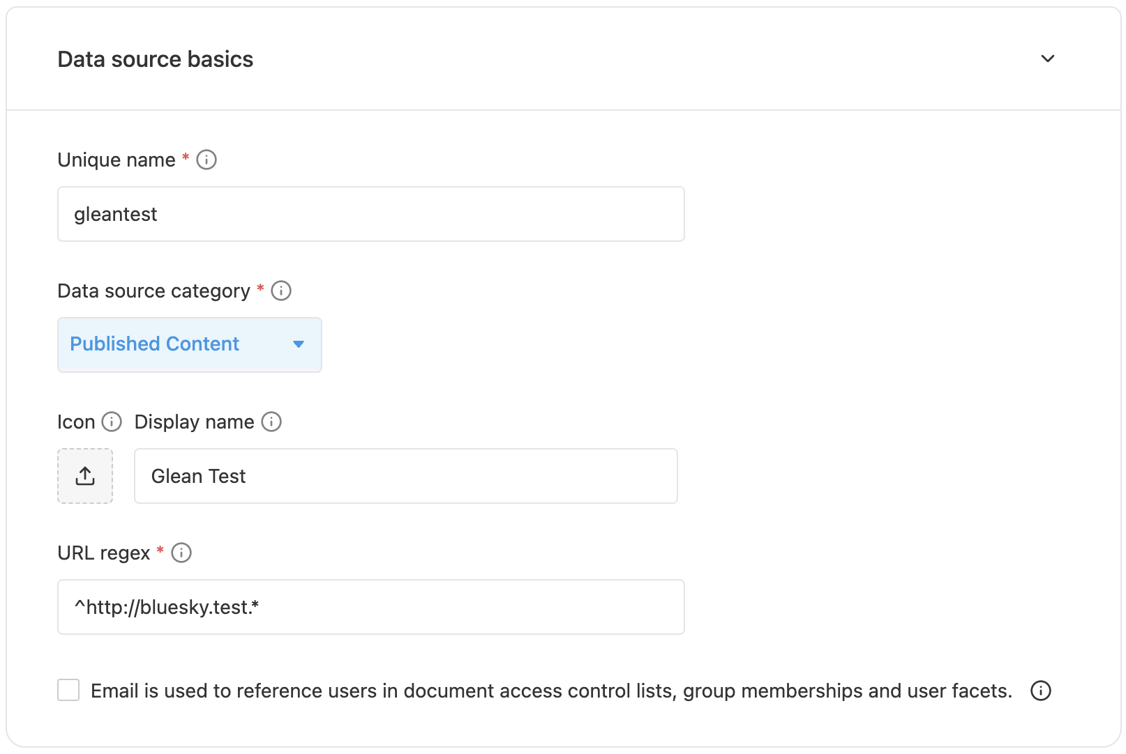 Enable search results